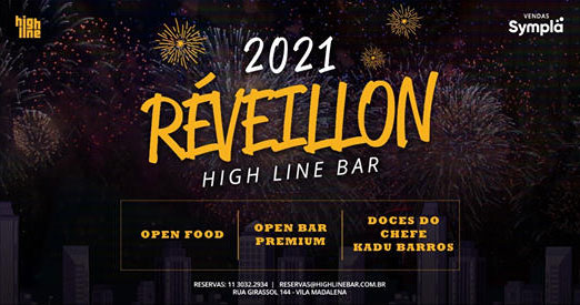 High Line Bar realiza Festa de Réveillon com Open Bar Premium e Open Food  Eventos BaresSP 570x300 imagem