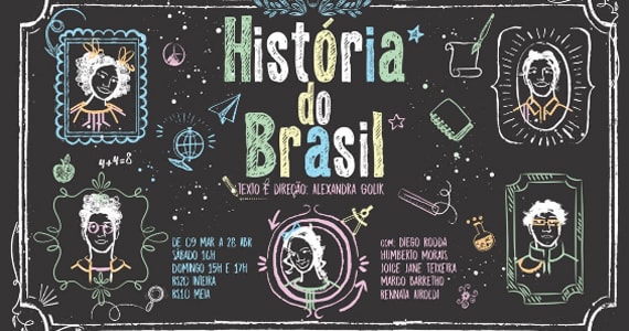 Espetáculo A História do Brasil encena eventos históricos do país
