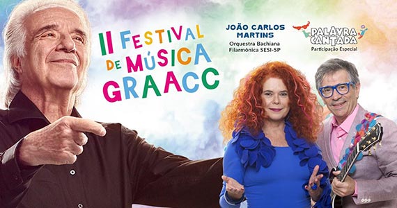 2ª edição do Festival da Música GRAACC tem participação do Maestro João Carlos Martins Eventos BaresSP 570x300 imagem
