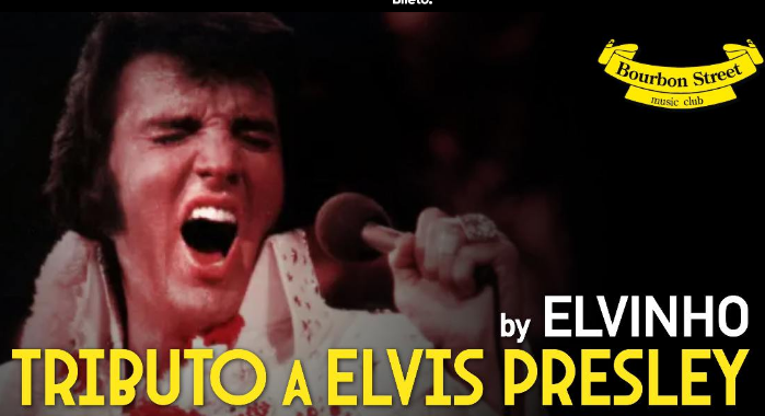 Tributo a Elvis Presley no Bourbon Street