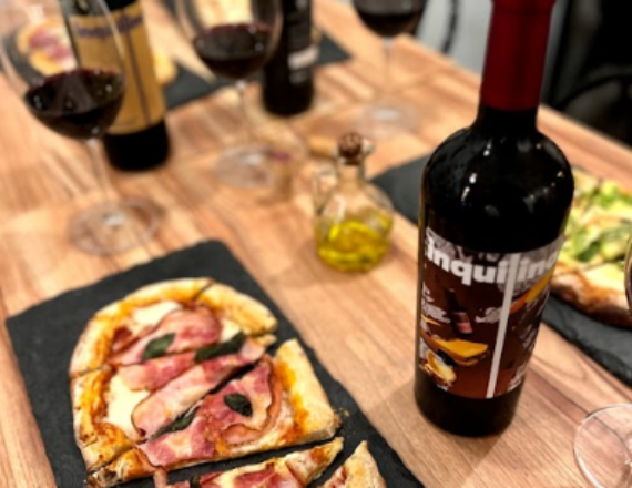 Pizzas e cardápio harmonizado no Andovino