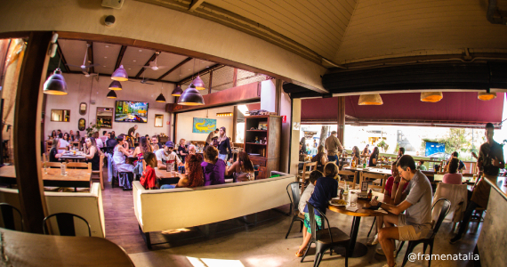 Transmissão dos Jogos Olímpicos no Jacaré Grill