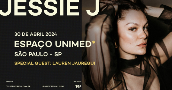 Jessie J no Espaço Unimed