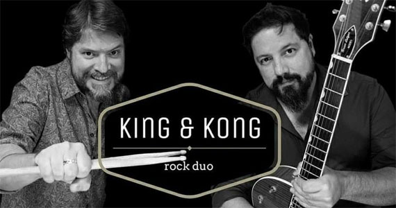 O duo King & Kong apresenta clássicos do pop rock no The Black Crow Pub Eventos BaresSP 570x300 imagem