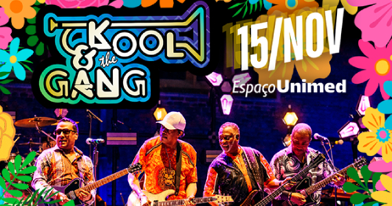 Kool & The Gang no Espaço Unimed