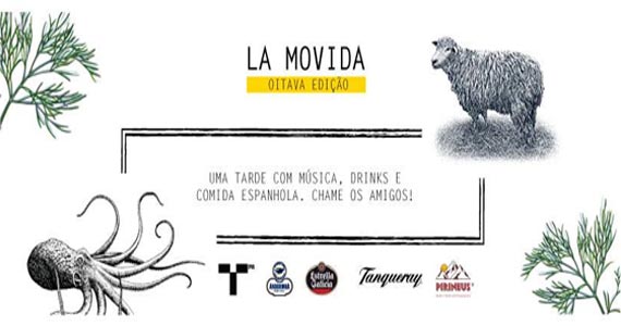 Torero Valese recebe a 8ª edição da Festa La Movida com muita música, drinks e cultura espanhola Eventos BaresSP 570x300 imagem