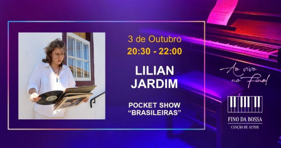 Lilian Jardim no Fino da Bossa