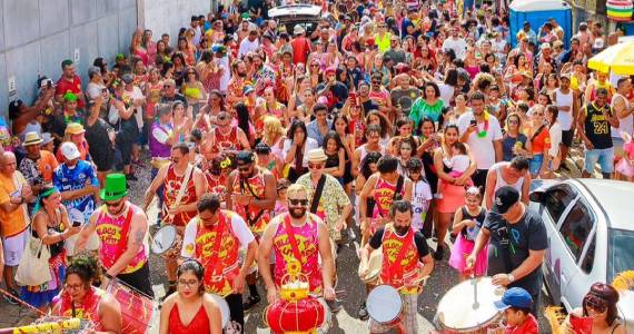 Bloco do Litraço na Rua Dr. Otacílio de Carvalho Lopes