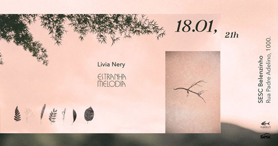 Livia Nery apresenta seu álbum de estreia no Sesc Belenzinho Eventos BaresSP 570x300 imagem