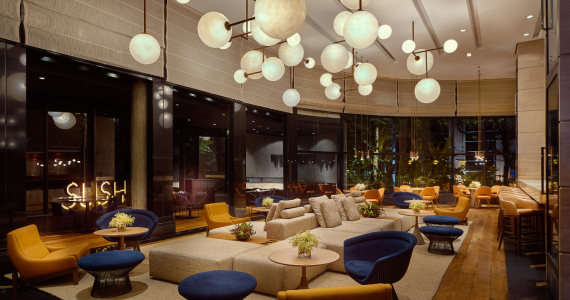 Transmissão dos Jogos Olímpicos no Living Lounge Bar & Sushi