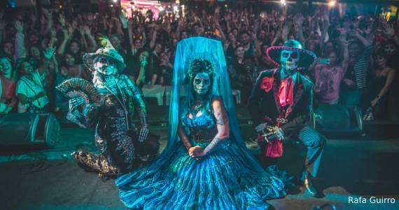 Dia de Los Muertos e Tacos Mexicanos no Memorial da América Latina