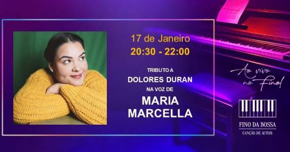 Maria Marcella no Fino da Bossa