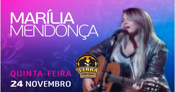 Terra Country Interlagos recebe o show da cantora pop sertaneja Marília Mendonça Eventos BaresSP 570x300 imagem