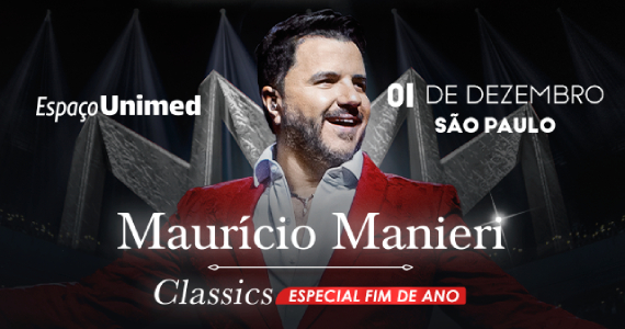 Maurício Manieri no Espaço Unimed