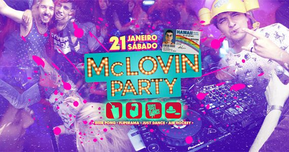 McLovin Party está de volta ao Beco 203