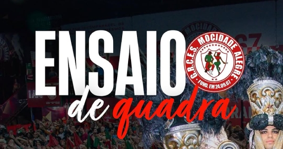 Ensaio Geral da Mocidade Alegre na quadra