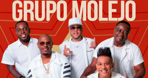 Grupo Molejo agita o palco do Bar Brahma Grupo Molejo agita o palco do Bar Brahma