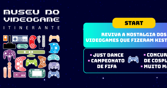 Museu do Videogame Itinerante no Internacional Shopping