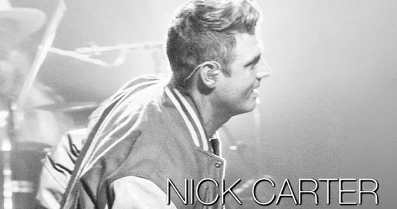 Nick Carter faz show na Audio