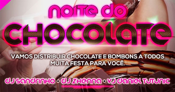 Noite do Chocolate com DJs animando o sábado do Akbar Lounge e Disco Eventos BaresSP 570x300 imagem