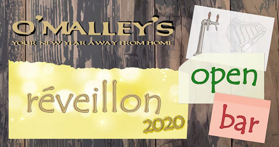 Réveillon Open Bar do O'Malley's reúne atrações imperdíveis Eventos BaresSP 570x300 imagem