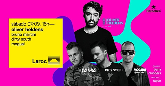 Laroc Club reúne Oliver Heldens, Bruno Martini, Moguai e mais