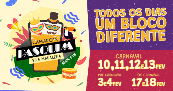 Carnaval no O Pasquim Bar e Prosa - Vila Madalena