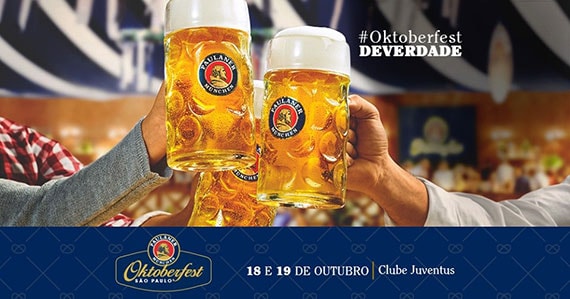 Paulaner Oktoberfest Brasil realiza nova edição Clube Juventus
