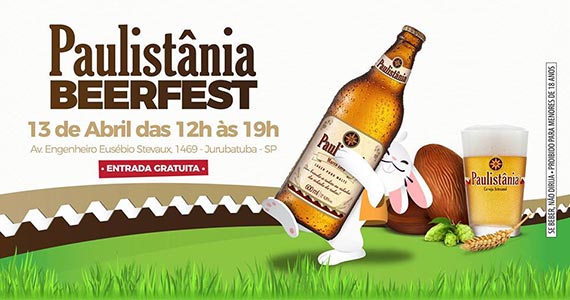18º Beerfest prepara edição especial para a Páscoa com shows e muito chopps Eventos BaresSP 570x300 imagem