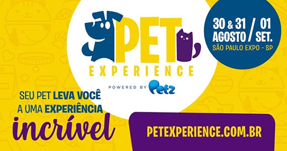 Pet Experience realiza 1ª edição no São Paulo Expo Eventos BaresSP 570x300 imagem