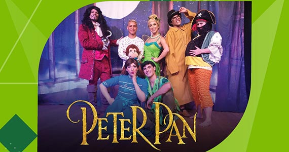 Peter Pan está em cartaz no Teatro Jardim Sul  Eventos BaresSP 570x300 imagem