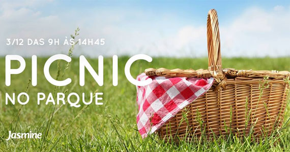 A marca Jasmine promove neste domingo o evento Picnic no Parque Escondido Eventos BaresSP 570x300 imagem
