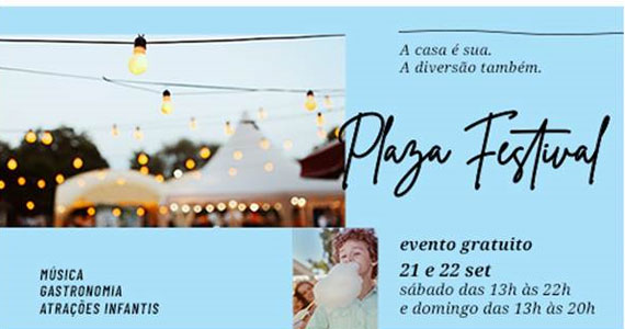 Plaza Festival reúne música e gastronômia no Plaza Sul Eventos BaresSP 570x300 imagem