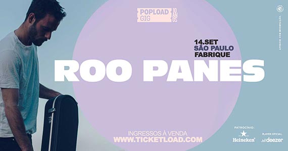 Popload Gig convida Roo Panes para apresentação única no Fabrique Eventos BaresSP 570x300 imagem