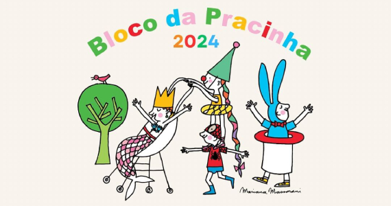 Bloco da Pracinha na Rua Alphonsus de Guimaraens