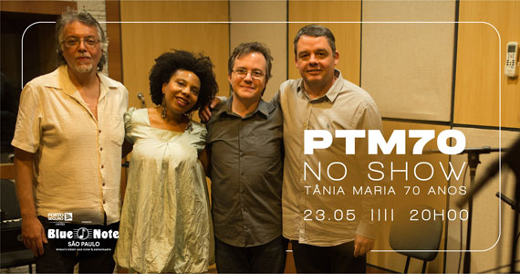 Os 70 anos de Tânia Maria serão celebrados em show da banda PTM70