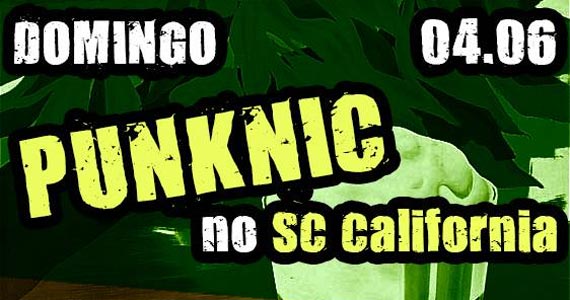 1° edição do Punknic no SC California Beer Bar com entrada gratuita 