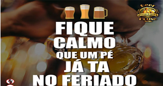 Pré feriado com descontos especiais nos chopes para agitar o happy hour na Cervejaria do Gordo