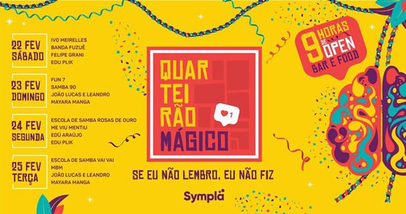 Vila Seu Justino recebe diversas atrações para festejar o Carnaval com Quarteirão Mágico Vila Seu Justino recebe diversas atrações para festejar o Carnaval com Quarteirão Mágico