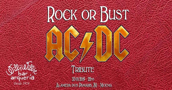 Willi Willie recebe show da banda Rock o Bust com os clássicos do AC/DC Eventos BaresSP 570x300 imagem