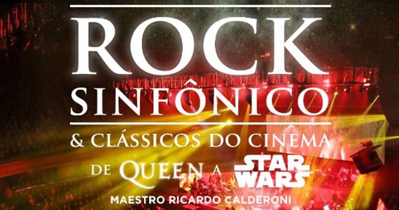 Espetáculo Rock Sinfônico e Clássicos do Cinema no Teatro Raul Cortez Eventos BaresSP 570x300 imagem
