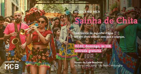Sainha de Chita traz Carnaval para crianças no MCB Eventos BaresSP 570x300 imagem