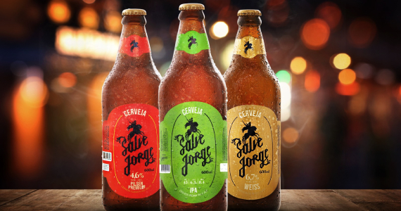 Bar Salve Jorge Centro tem Cardápio com cervejas próprias