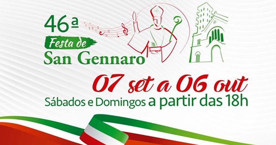 46° Festa de San Gennaro promete encantar São Paulo com música e clássicos da cozinha italiana