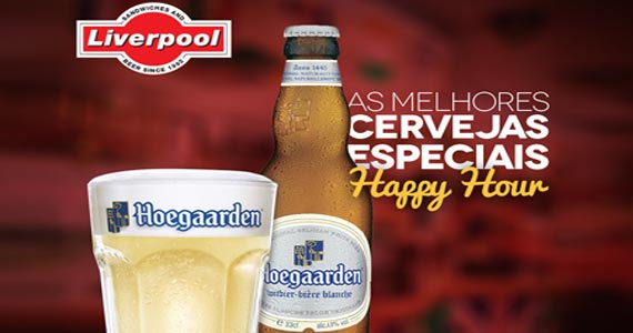 Sexta-feira tem Happy hour no Liverpool com cervejas especiais