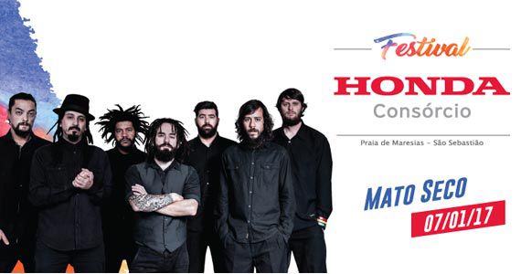 Festival Consórcio Honda recebe banda Mato Seco em Maresias