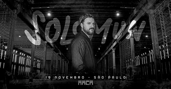 Solomun retorna ao Brasil para show na Arca Spaces Solomun retorna ao Brasil para show na Arca Spaces
