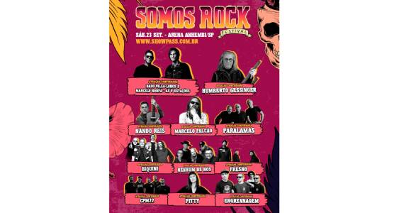 3ª edição de Somos Rock Festival acontece na Arena Anhembi 3ª edição de Somos Rock Festival acontece na Arena Anhembi