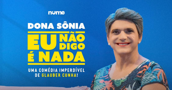 Dona Sônia em 'Eu não Digo é Nada' no Teatro Gazeta