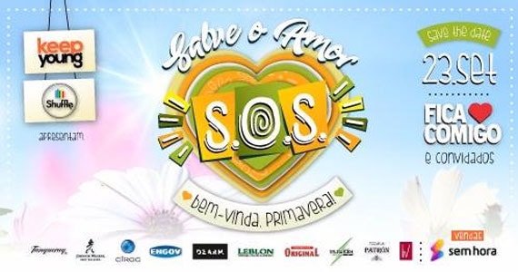 SOS com Fica Comigo - Salve o Amor está de volta com a banda Fica Comigo no Clube Pinheiros Eventos BaresSP 570x300 imagem